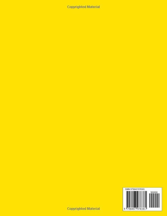 Yellow Patterns Scrapbook Paper: Decorative Craft Pages For Card Making and DIY Projects - Double Sided Sheets