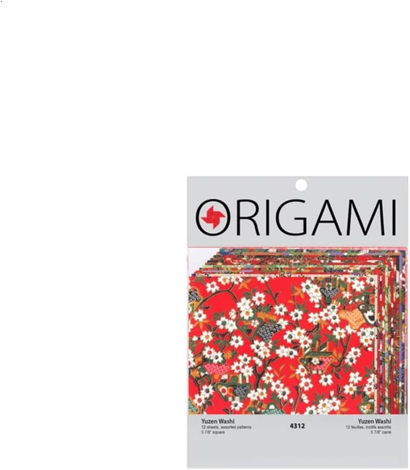 Y&C Origami Paper 5.88" Authentic Yuzen Washi 12pc