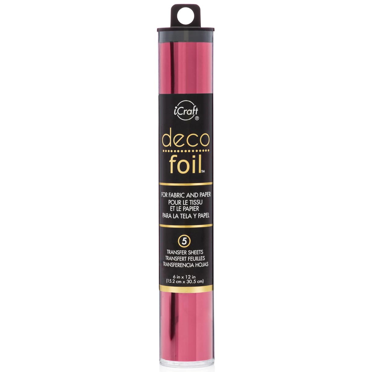 iCraft Deco Foil Value Roll, 12.5 inches x 25 feet, (Gold)
