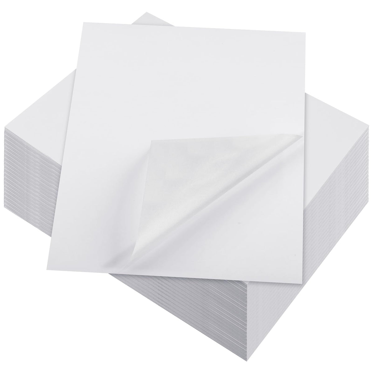 Feifeiya 60 Pcs Washi Paper Sticker, 8.5 x 11 Inches
