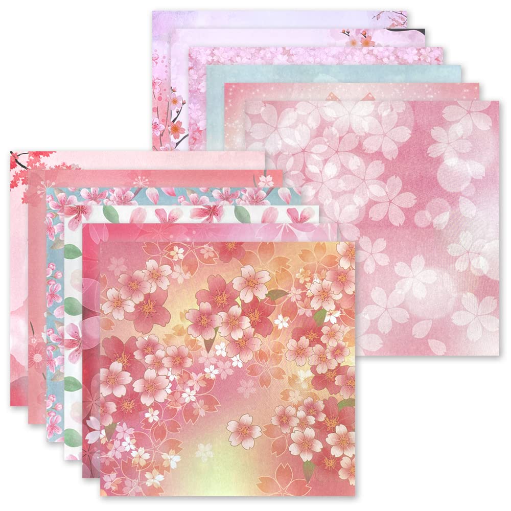Scrapbook Paper,24 Sheets 6"x 6" Single-Sided Pattern Decorative Cardstock
