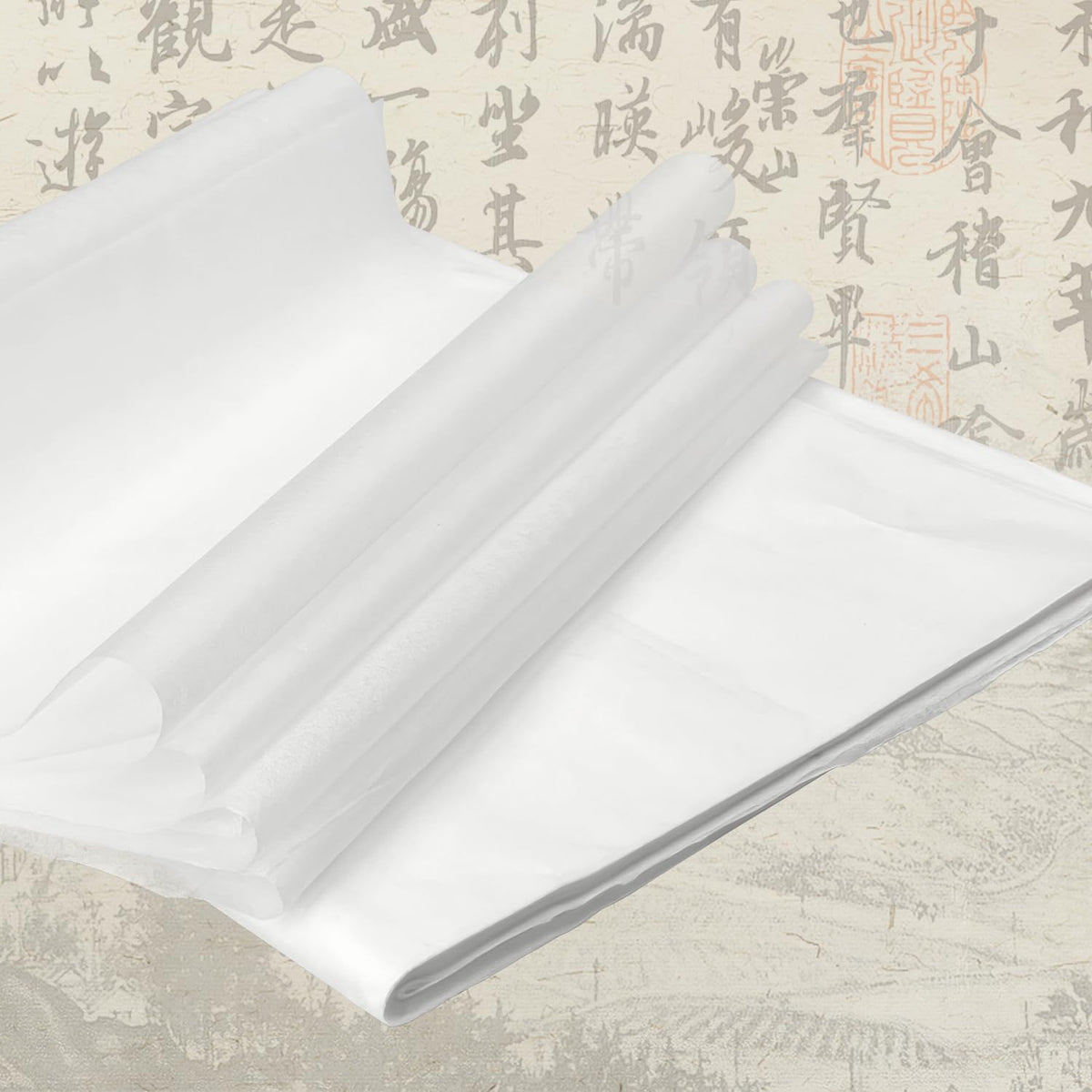 100 Sheets Antique Rice Paper - Cicada Wing 9.4x15.7