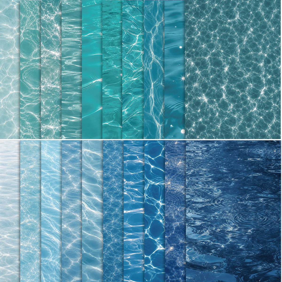 Scrapbook Paper Pad, 60 Sheets, 5.5 x 8.3 in, Double-Sided