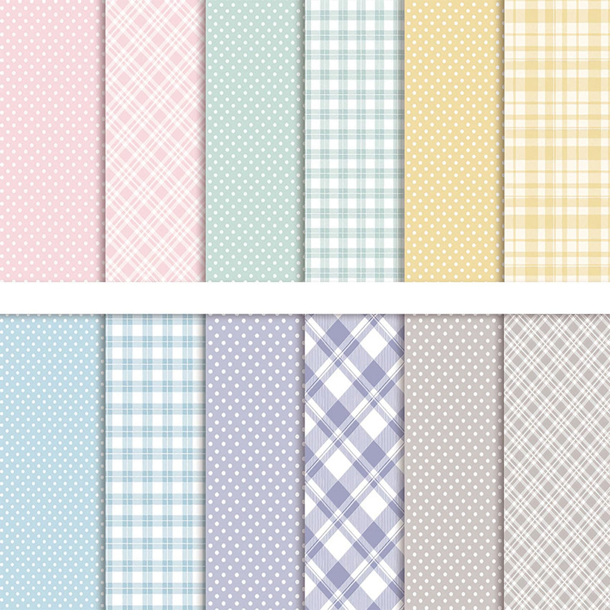 36 Sheets Scrapbook Paper 12x12 In Pastel Floral Patterned Paper