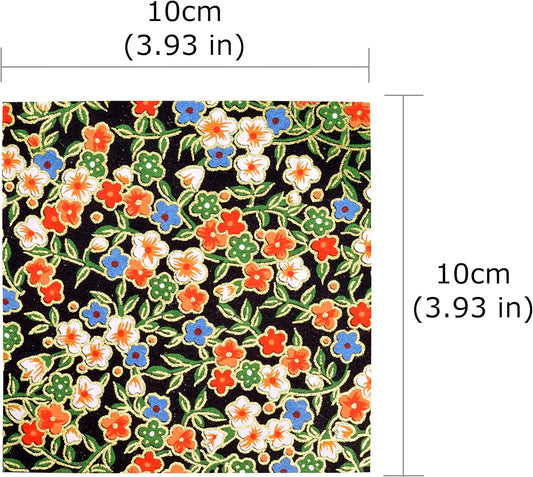 Japanese Washi Paper Chiyogami Yuzen Origami 3.93" 20 Washi 20 Solid Color