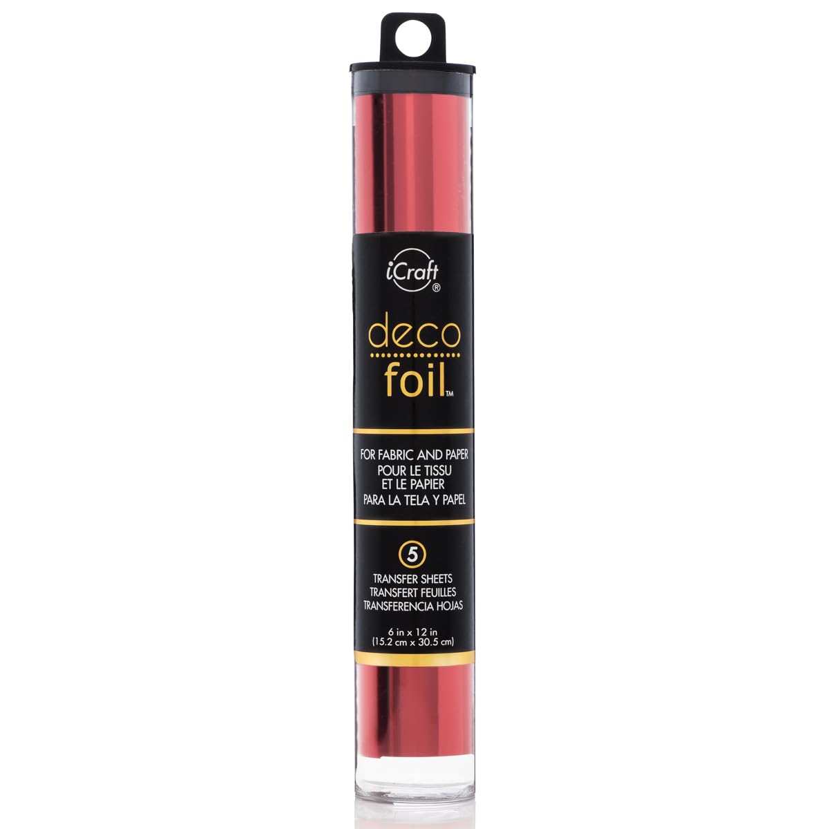 iCraft Deco Foil Value Roll, 12.5 inches x 25 feet, (Gold)