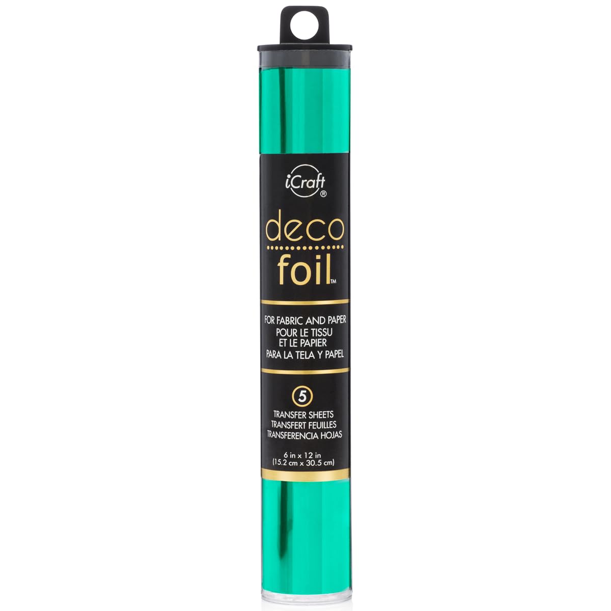 iCraft Deco Foil Value Roll, 12.5 inches x 25 feet, (Gold)