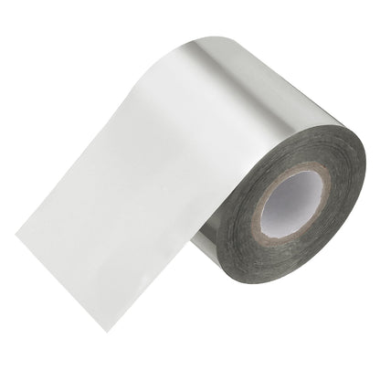 PATIKIL 2"x400Ft Hot Stamping Foil Paper, Heat Transfer Hot Stamping Paper Foil Roll for Leather DIY Logo Decor Craft Gift Package Scrapbook Card, Light Gold
