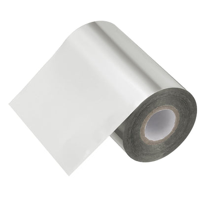 PATIKIL 2"x400Ft Hot Stamping Foil Paper, Heat Transfer Hot Stamping Paper Foil Roll for Leather DIY Logo Decor Craft Gift Package Scrapbook Card, Light Gold