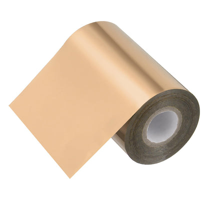 PATIKIL 2"x400Ft Hot Stamping Foil Paper,Heat Transfer Hot Stamping Paper Foil Roll for Leather DIY Logo Decor Craft Card Package Scrapbook,Matt Red