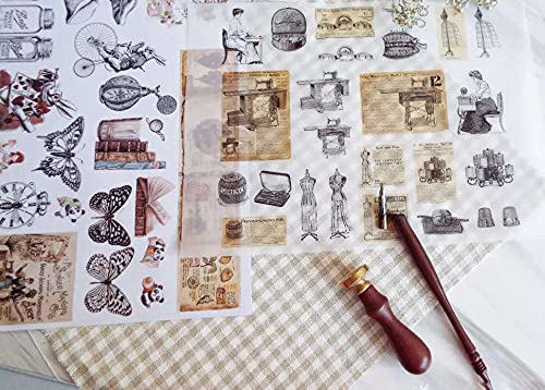 alinacutle Self- Adhesive Mask Paper,Masking Tape,Washi Tape,DIY Sticker Tape Sheets, School Supplies, for DIY Art Craft/Card/Album/Scrapbooking/Home Decorative,A4 Size, 8.3“x11.5,10/PK