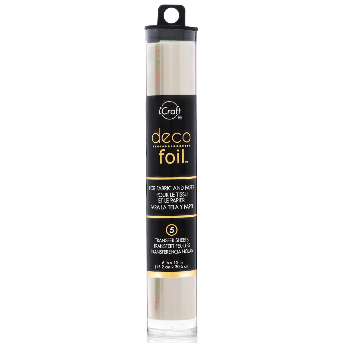 iCraft Deco Foil Value Roll, 12.5 inches x 25 feet, (Gold)