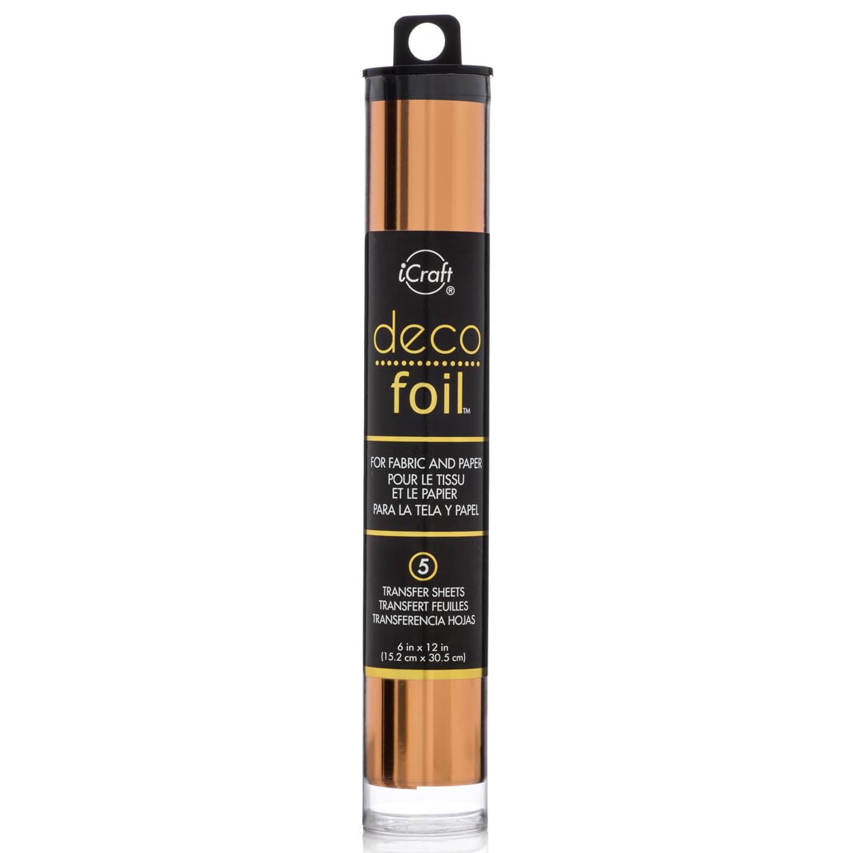 iCraft Deco Foil Value Roll, 12.5 inches x 25 feet, (Gold)