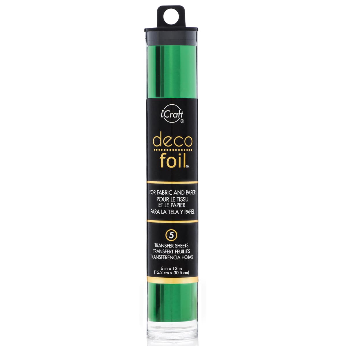 iCraft Deco Foil Value Roll, 12.5 inches x 25 feet, (Gold)