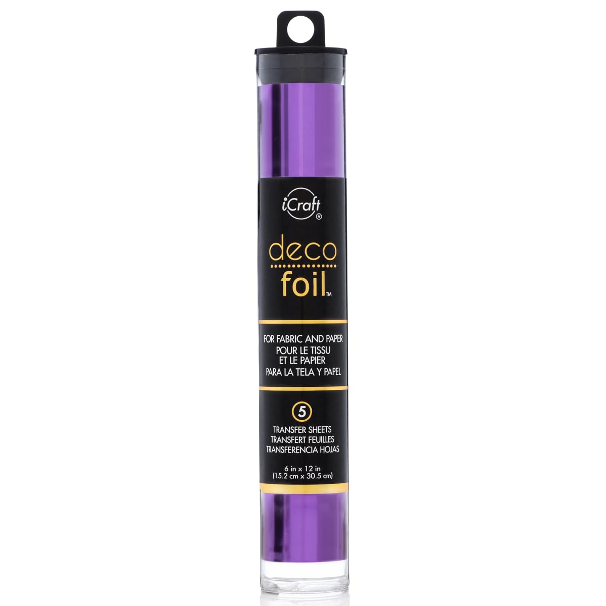 iCraft Deco Foil Value Roll, 12.5 inches x 25 feet, (Gold)