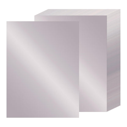 24 Sheets Gold Metallic Cardstock Paper 8.5 X 11", 92lb/250gsm Thick Paper Gold Foil Cardstock Shiny Mirror Glitter Paper for Crafts Scrapbook Card Making Invitations Party Decoration