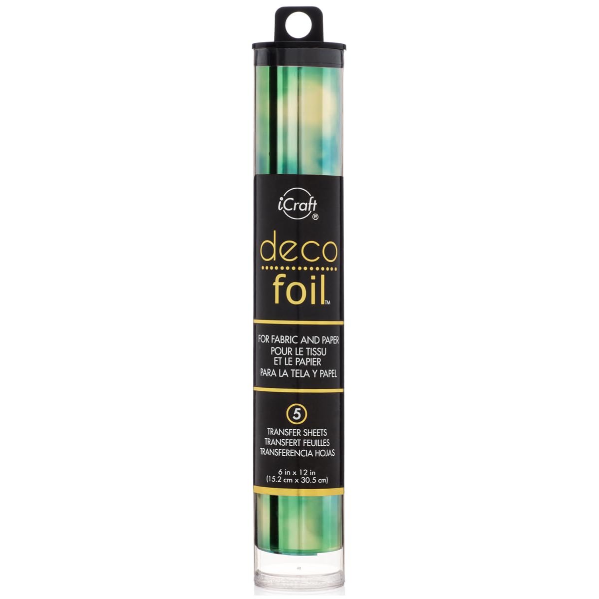 iCraft Deco Foil Value Roll, 12.5 inches x 25 feet, (Gold)