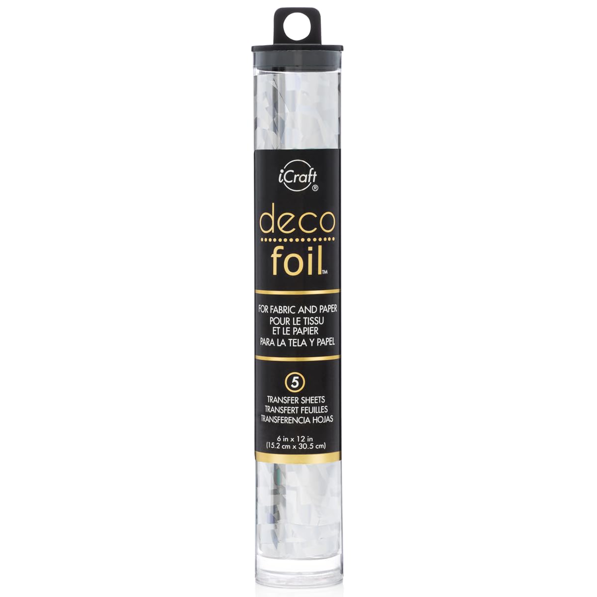 iCraft Deco Foil Value Roll, 12.5 inches x 25 feet, (Gold)