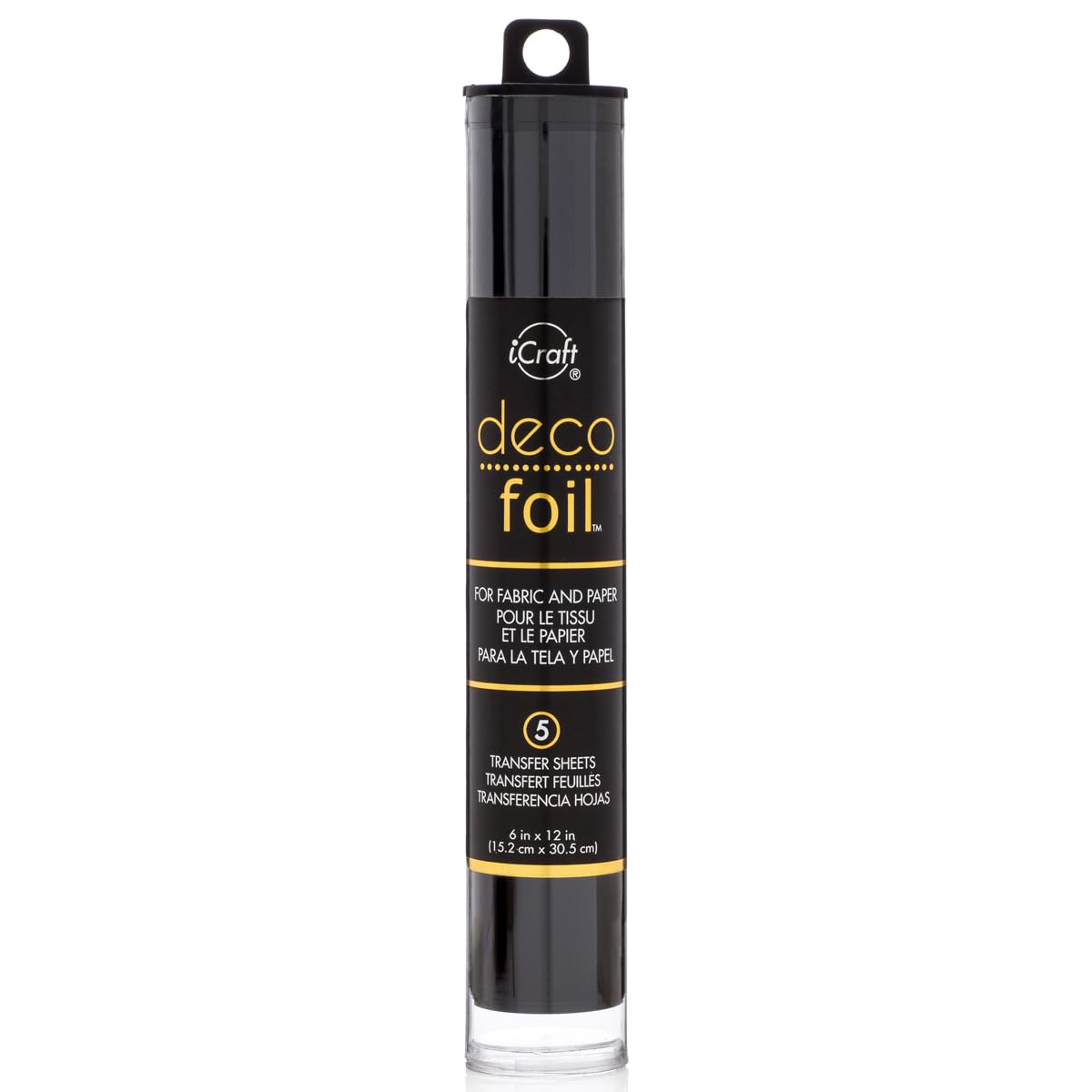 iCraft Deco Foil Value Roll, 12.5 inches x 25 feet, (Gold)