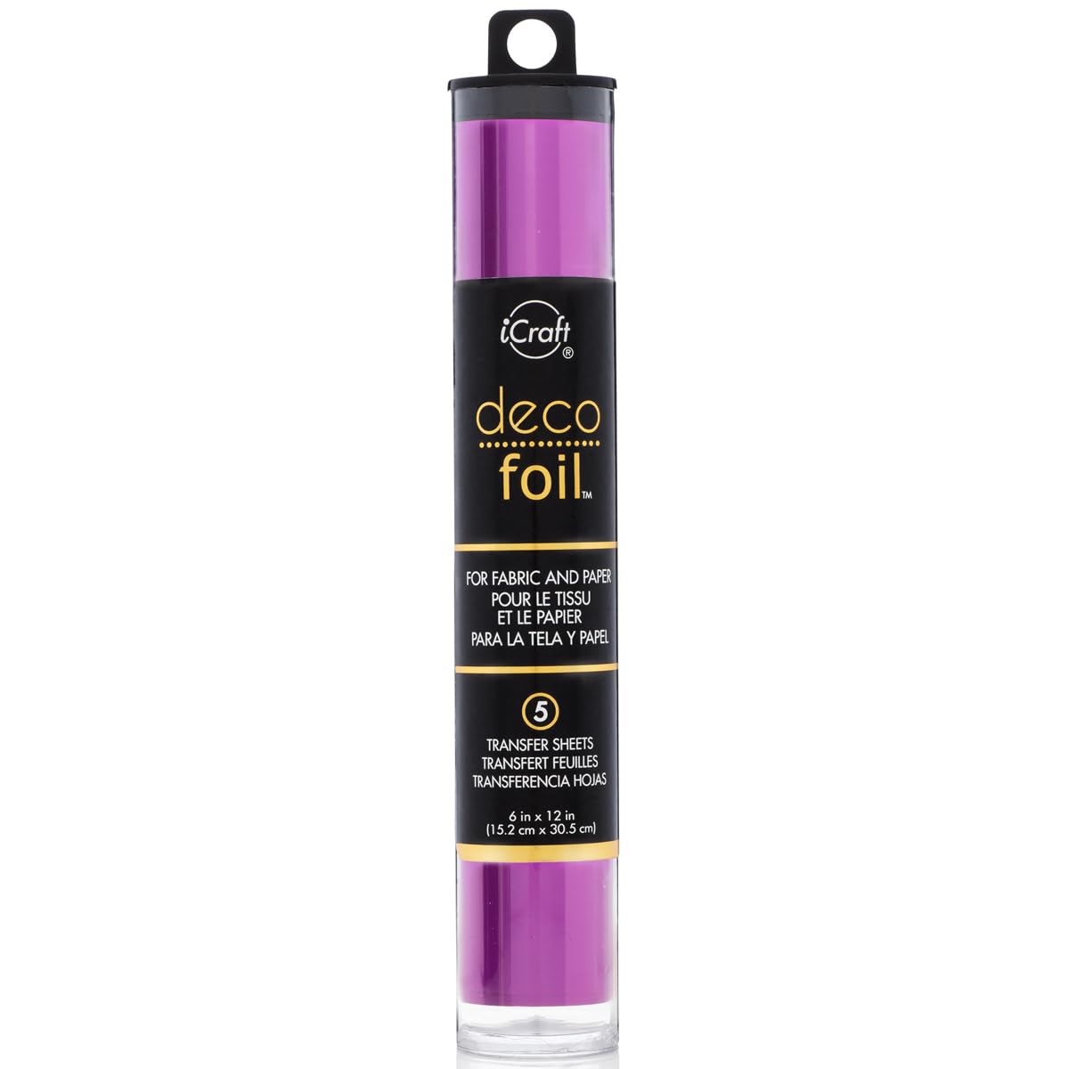 iCraft Deco Foil Value Roll, 12.5 inches x 25 feet, (Gold)
