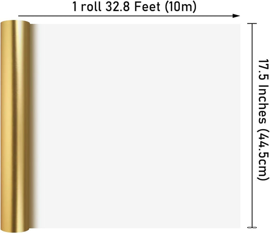 NESCCI Matte Metal Gold Wrapping Paper,Christmas Wrapping Paper