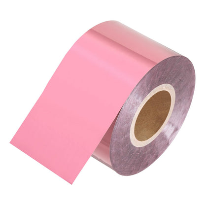 PATIKIL 2"x400Ft Hot Stamping Foil Paper, Heat Transfer Hot Stamping Paper Foil Roll for Leather DIY Logo Decor Craft Gift Package Scrapbook Card, Light Gold