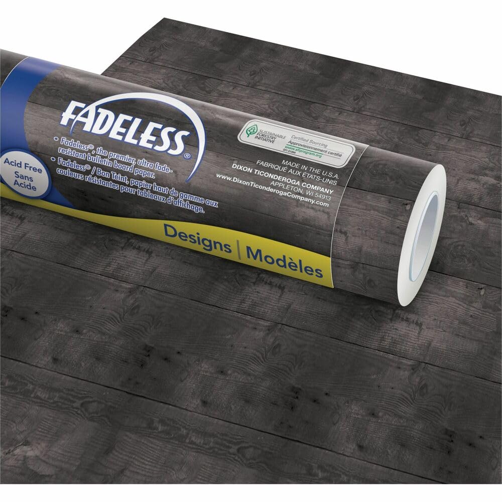 Fadeless Bulletin Board Paper, Fade-Resistant Paper for Classroom Décor