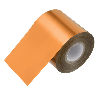 PATIKIL 2"x400Ft Hot Stamping Foil Paper,Heat Transfer Hot Stamping Paper Foil Roll for Leather DIY Logo Decor Craft Card Package Scrapbook,Matt Red