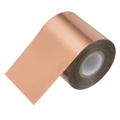 PATIKIL 2"x400Ft Hot Stamping Foil Paper,Heat Transfer Hot Stamping Paper Foil Roll for Leather DIY Logo Decor Craft Card Package Scrapbook,Matt Red