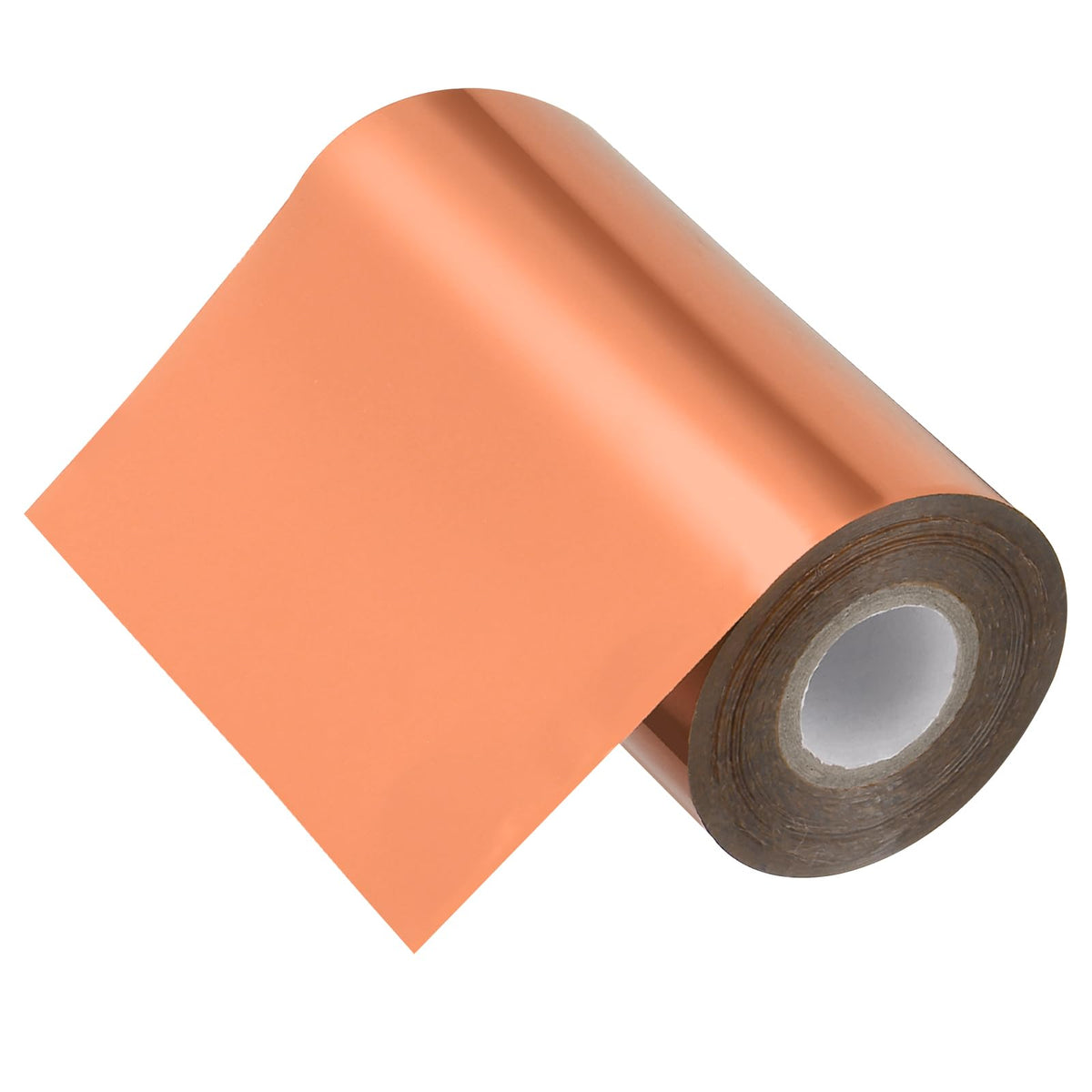 PATIKIL 2"x400Ft Hot Stamping Foil Paper, Heat Transfer Hot Stamping Paper Foil Roll for Leather DIY Logo Decor Craft Gift Package Scrapbook Card, Light Gold