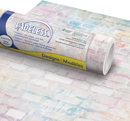 Fadeless Bulletin Board Paper, Fade-Resistant Paper for Classroom Décor