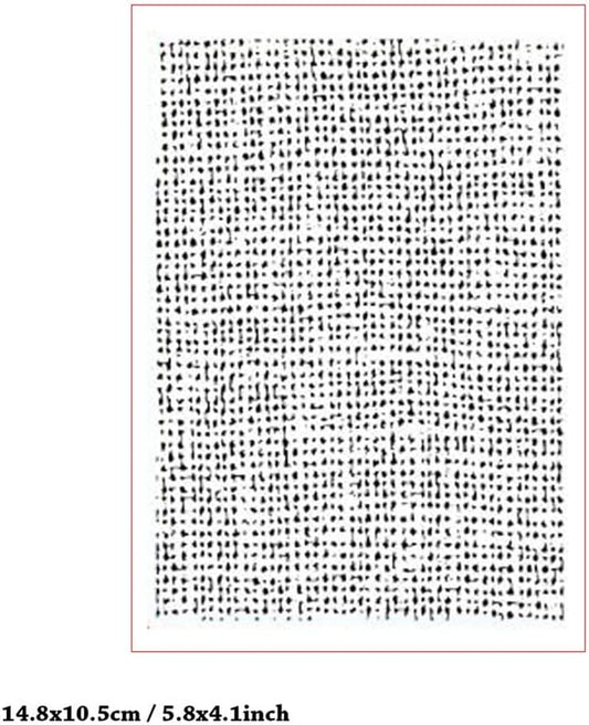 Irregular Dot Plaid Background Pattern Plastic Embossing Folder, 3D Textured Impressions Dotted Line Stripes Embossing Folder Template for Card Making Scrapbooking Paper Craft Album Stamps DIY Décor