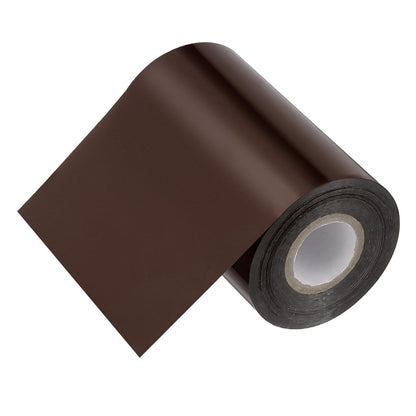 PATIKIL 2"x400Ft Hot Stamping Foil Paper, Heat Transfer Hot Stamping Paper Foil Roll for Leather DIY Logo Decor Craft Gift Package Scrapbook Card, Light Gold