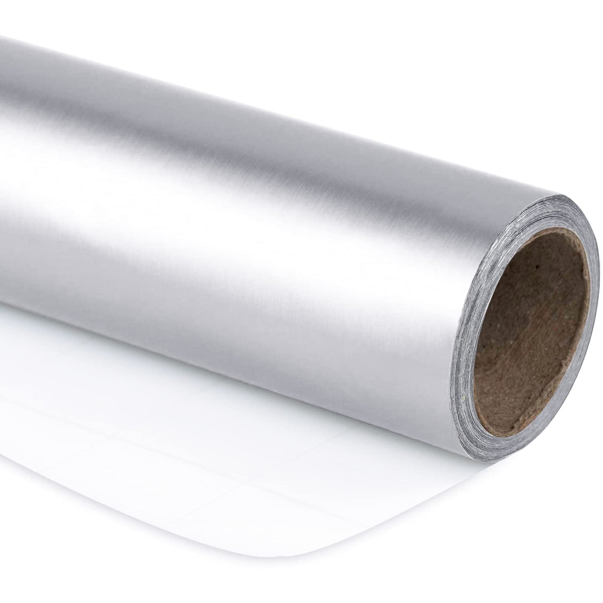 RUSPEPA Gold Gift Wrap - Christmas Wrapping Paper, Matte Metallic Foil Solid Color Gift Wrap Paper Roll Perfect for Birthday, Wedding, Anniversaries, Christmas, Baby Shower, Graduations Gifts - 17 Inches X 32.8 Feet