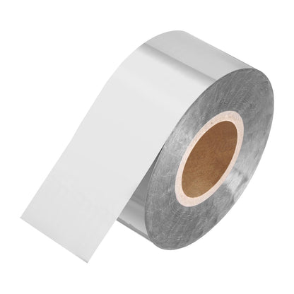 PATIKIL 2"x400Ft Hot Stamping Foil Paper, Heat Transfer Hot Stamping Paper Foil Roll for Leather DIY Logo Decor Craft Gift Package Scrapbook Card, Light Gold