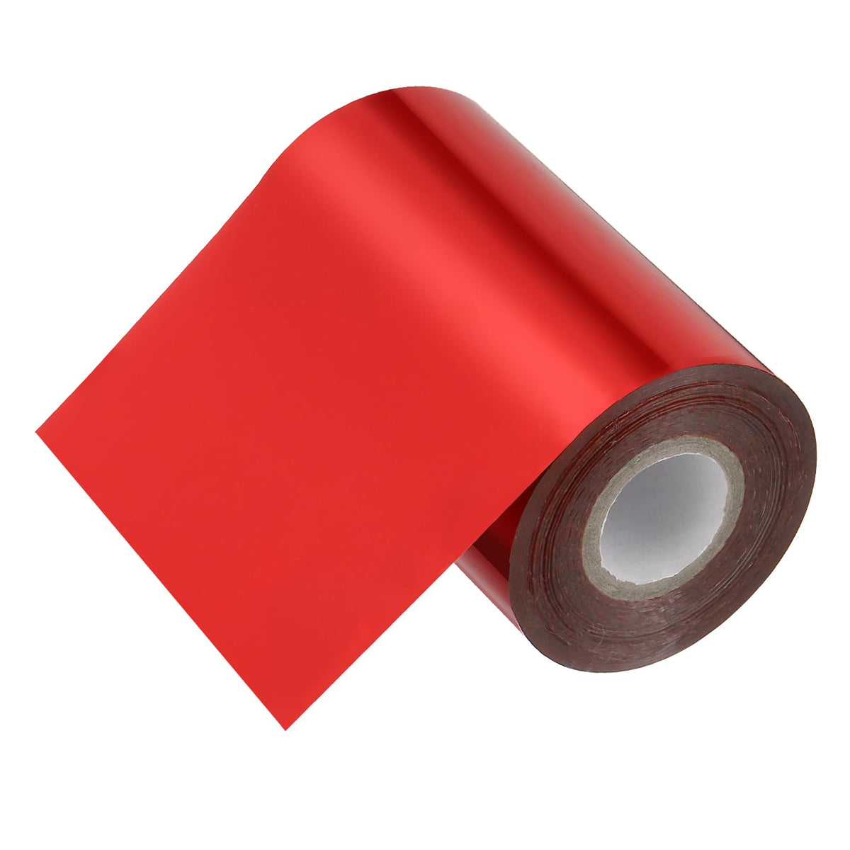 PATIKIL 2"x400Ft Hot Stamping Foil Paper,Heat Transfer Hot Stamping Paper Foil Roll for Leather DIY Logo Decor Craft Card Package Scrapbook,Matt Red