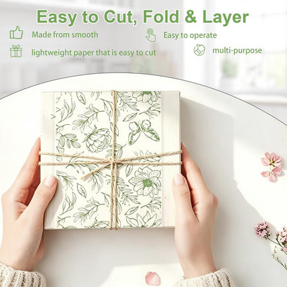90 Sheets Scrapbook Paper, 30 Patterns, Double-Sided Decorative Paper