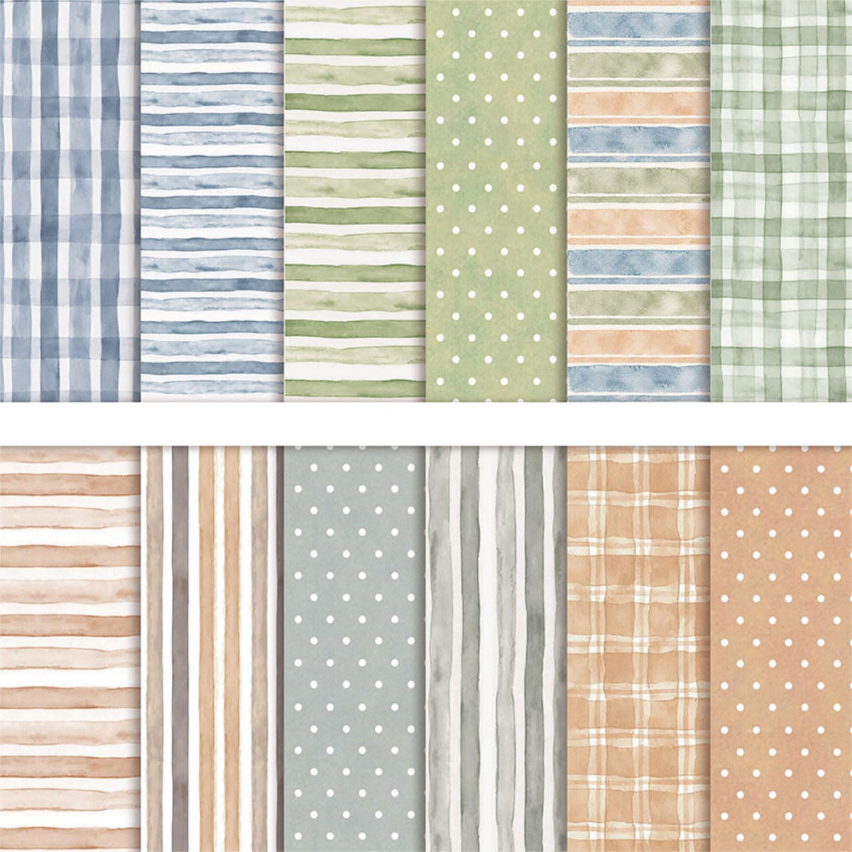 36 Sheets Scrapbook Paper 12x12 In Pastel Floral Patterned Paper