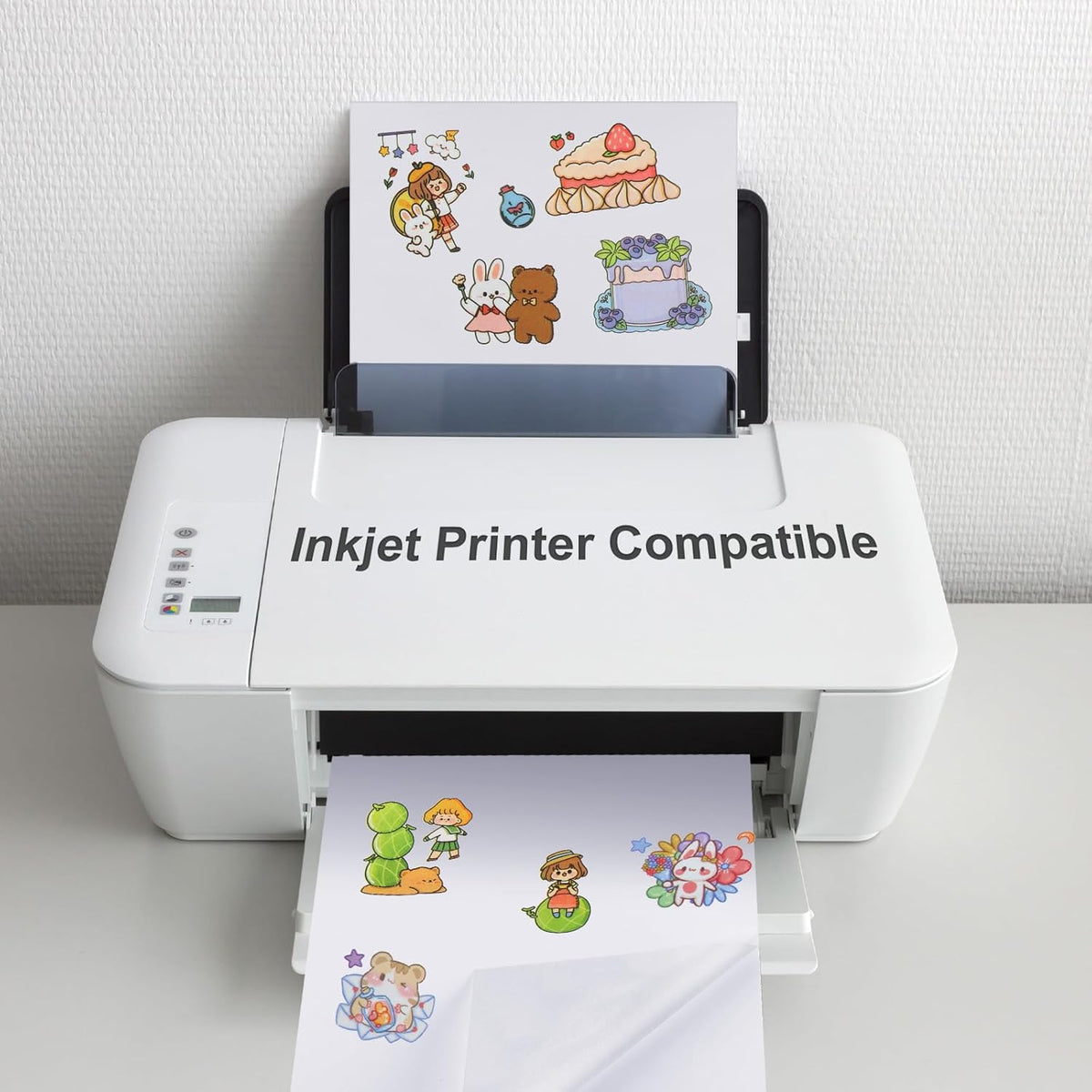 Feifeiya 120 Pcs Washi Paper Sticker, 8.5 x 11 Inches