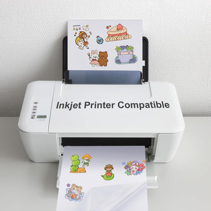 Feifeiya 120 Pcs Washi Paper Sticker, 8.5 x 11 Inches