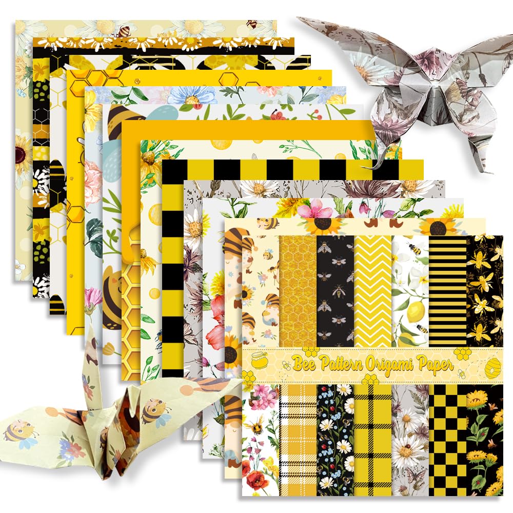 6x6" Origami Paper,50Sheets Double Sided Colored Paper,Square Craft Paper
