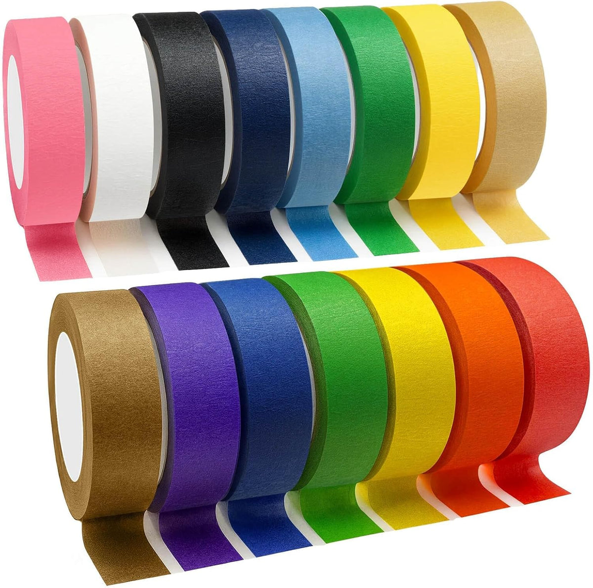 Piokio 15 Roll Multi Pack Colored Washi Tape