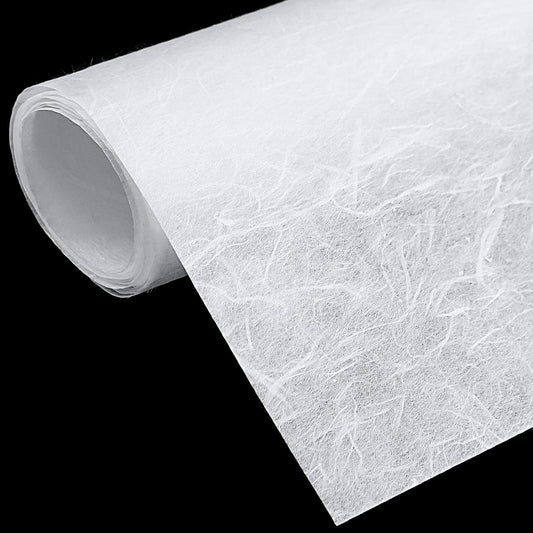 50 Sheets A4 Mulberry Paper Bulk for Decoupage Natural Fiber Rice Paper for Writing, Painting, Card Making, DIY Crafts Gift Wrap Card Making, 8.3x11.7inch