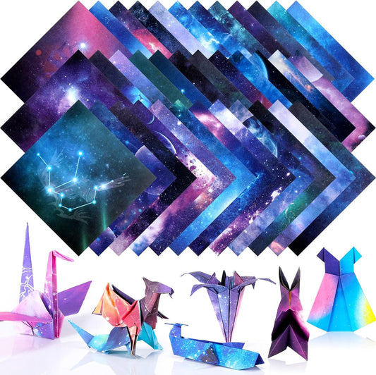 Chinco 150 Sheets Double Sided Origami Paper Kit, Bright Style