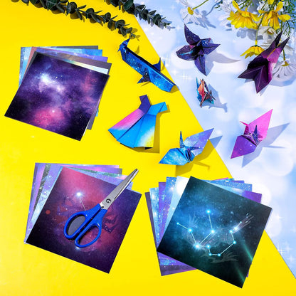 Chinco 150 Sheets Double Sided Origami Paper Kit, Bright Style