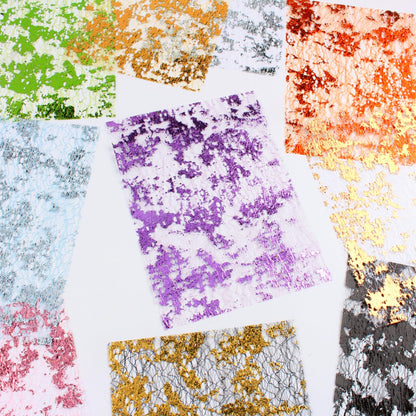 20 Sheets Scrapbook Paper A5 Size Textured Papers, White Mulberry Art Paper Craft Materials for DIY Card Making, Collage, Decoupage, Junk Journaling Supplies