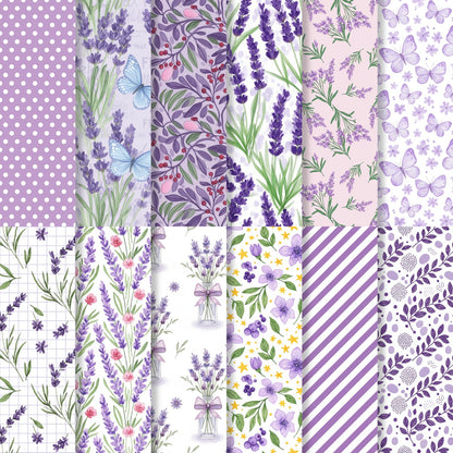 24 Sheets 11.8 x 11.8 Inch Japanese Washi Floral Scrapbook Paper, Double Sided Decorative Craft Paper for Junk Journals, DIY Card Making & Gift Wrapping