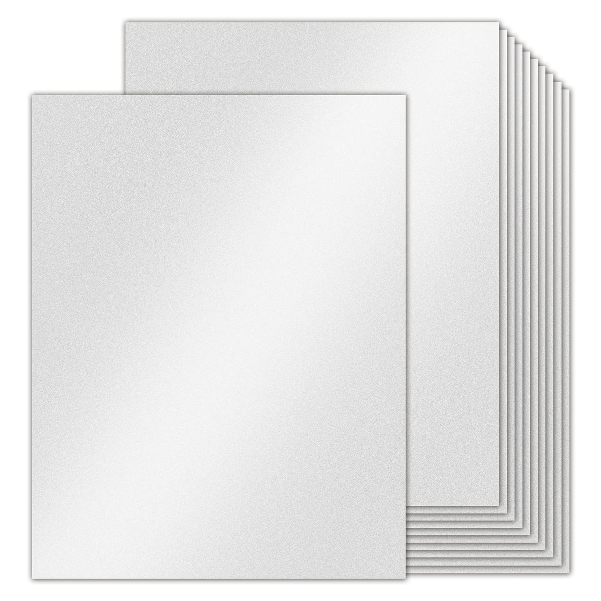 24 Sheets Gold Shimmer Cardstock 8.5 x 11 Metallic Paper