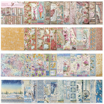 10 Different Packs Full Collection Origami Paper, 6-Inch Double Sided Color