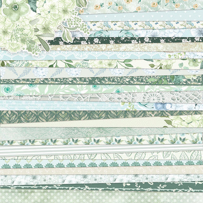 12x12 Scrapbook Paper Double Sided Patterned Paper (Beige)